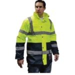 Two Tone Parka Jacket – High visibility freezer/traffic jacket