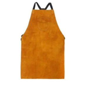 Yellow Leather Apron 60x90mm