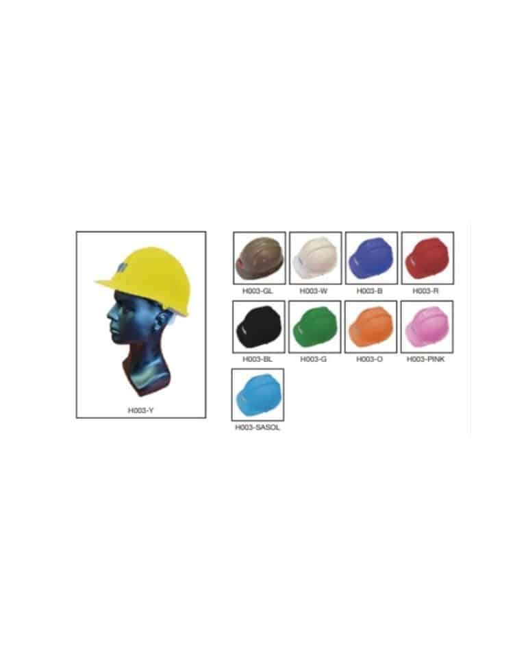 Hard Hat With Caplamp Bracket All Colours ZDI Safety PPE