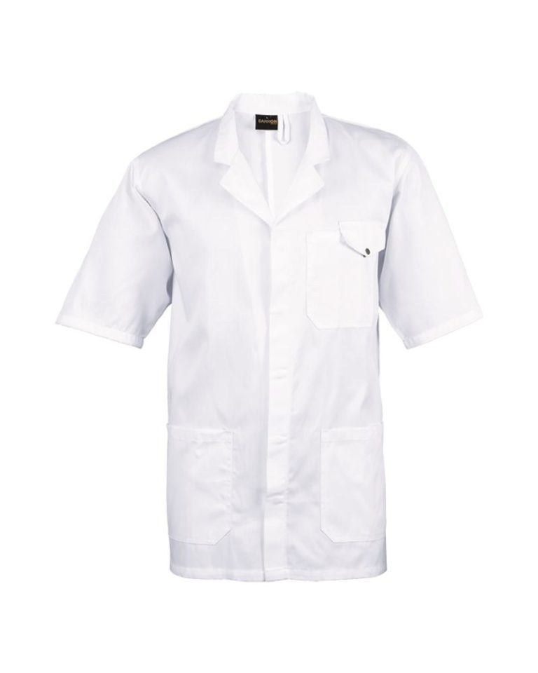 AllPurpose Short Sleeve Lab Coat ZDI Safety PPE & Uniforms