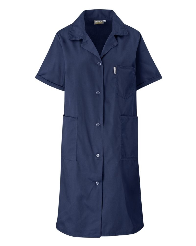 Marriot Polycotton Housecoat - ZDI - Safety PPE & Uniforms Wholesaler ...