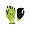 Pioneer Flex Lime Glove Microfoam Latex Grip Lime/Black 8–11 EN388