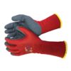 Pioneer Flex Snug‑Pluz Glove Latex Grip Red/Grey 7‑11 EN388