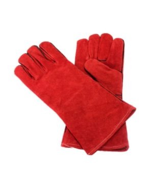 Pioneer Touch 8″ Red Heat Resist Glove Elbow – Kevlar Stitch