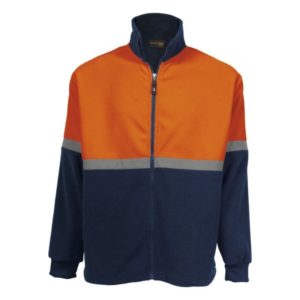 Quarry Two-Tone and Reflective Fleece Jacket