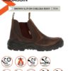 Profit Assassin Chelsea Boot Steel Toe Brown 2‑15 ISO