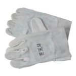 2.5″ Chrome Leather Double Palm Gloves