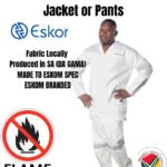 Eskom Spec Clean Condition Flame D59 White Conti Pants