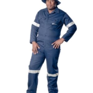 Eskom Spec – Utility Operating Artisan D59 Flame & Acid Resistant Boilersuit – Navy Blue