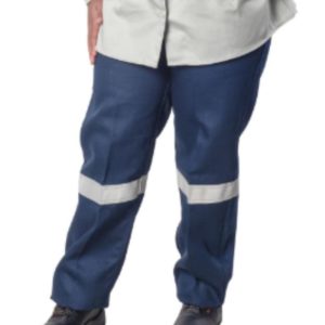 Eskom Spec – Trousers Ladies Long D59 Flame and Acid Resistant Conti Pants – Navy Blue