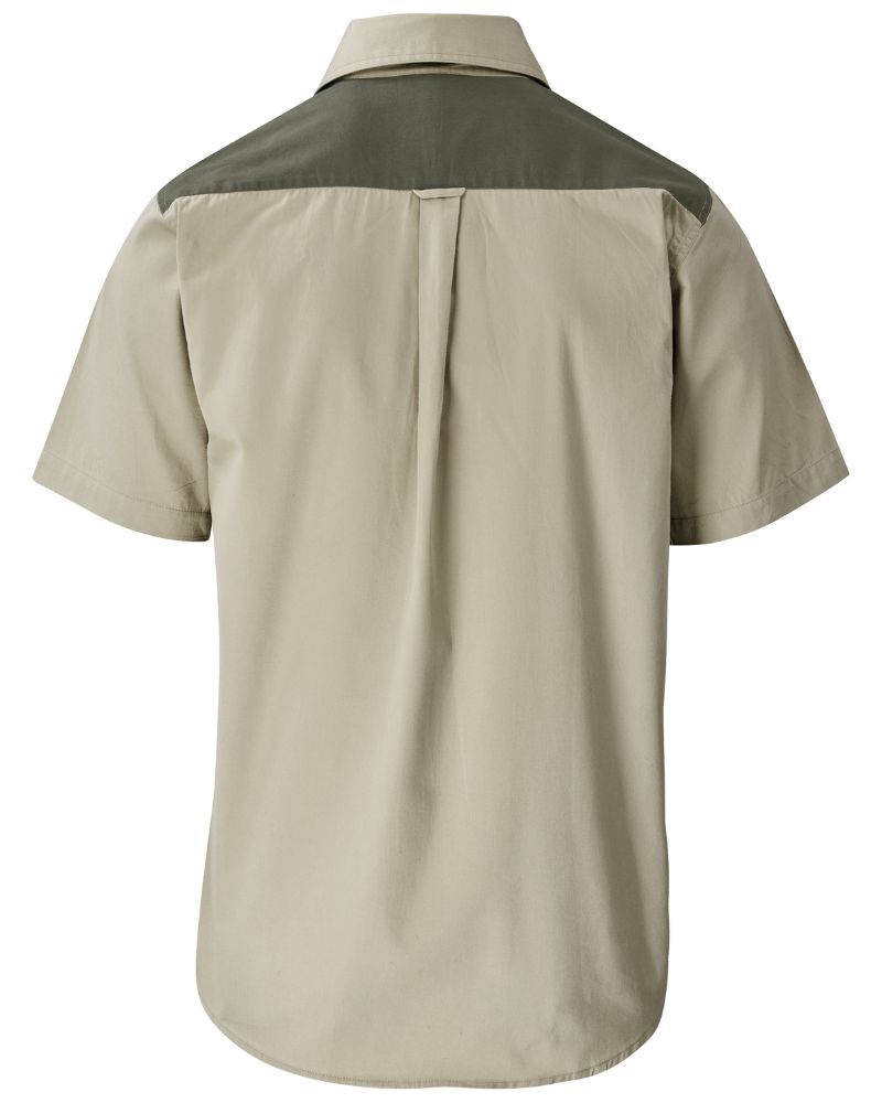 Mens Short Sleeve Serengeti 2-Tone Bush Shirt - ZDI PPE - Safety ...