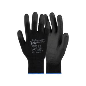 Pioneer Black Pu Coated Inspector Glove