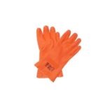 Pioneer Orange Foam Pvc Glove 27Cm Open Cuff