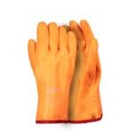 Pioneer Orange Freezer Glove 30Cm Open Cuff High Visibility
