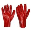 Pioneer G014 PVC Glove Open Cuff Red EN388