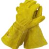 Pioneer Touch Welder145 Premium Cowsplit Welding Glove, Jersey Liner, Denim Cuff, Kevlar Thread, Elastic Back, 32.5Cm