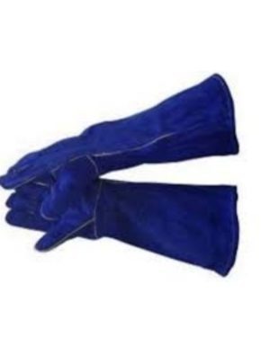 Pioneer Tough Blue Lined Welding Glove A Grade 45Cm