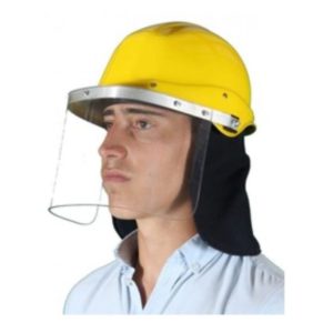Bush Fire Helmet c/w Neck Protection & Visor