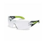 Pheos Black/Lime Frame + Lens Pc Clear Uvex Supravision Excellence