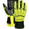 HySafety 79315 Extrication Glove Waterproof Hi‑Vis Green S‑XL EN388