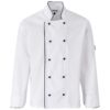 Amrod Dijon Chef Jacket Double‑Breasted White XS‑5XL