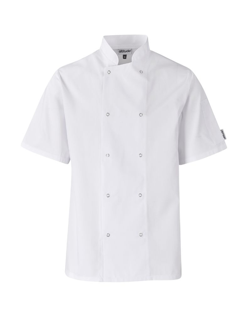 Unisex Short Sleeve Zest Chef Jacket - ZDI - Safety PPE & Uniforms ...