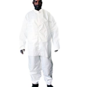 Chemical Waterproof Jacket White PVC 400g