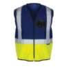 WATT EN4 Poly Hi-Vis Shirt ID Pouch Blue/Lime S-5XL SANS50471