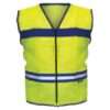 WATT EN7ALBL Blue or red Trim reflective vests (Local manufacture)
