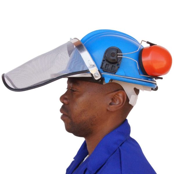 Brush Cutting Kit, Includes Helmet, Harness, Vibration Gloves, Pouch