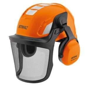 STIHL ADVANCE Vent helmet set: Helmet combination with reflective stickers for good visibility