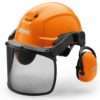 STIHL DYNAMIC Ergo Helmet Set Lightweight 750 g Orange 51‑61 cm EN352/397/1731