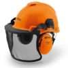 STIHL FUNCTION Universal Helmet Set Nylon Mesh Orange One Size