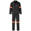 Trade Polycotton Conti Suit - ORANGE Reflective Arms & Legs