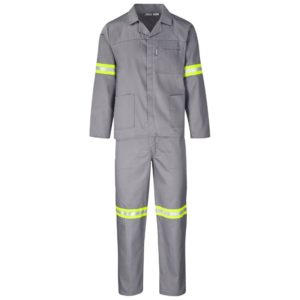 Trade Polycotton Conti Suit – YELLOW Reflective Arms and Legs