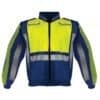 WATT CJLSLBS Safety Jacket Zip‑Off Sleeves Blue/Lime S‑5XL ISO20471