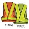 WATT W1 Aertex Lime with vinyl Waistcoat