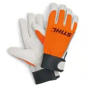 STIHL DYNAMIC SensoLight Gloves Grip White/Black/Orange S‑XL EN388