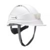 Dromex Hard Hat With Cap Lamp Bracket White EN 397