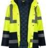 5 in 1 Parka Jacket Modular Parka Orange/Navy Yellow/Navy S‑3XL EN ISO 20471