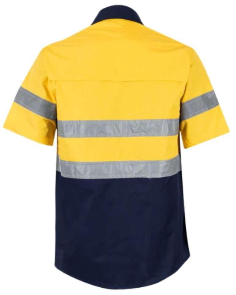 Reflective Short Sleeve Vented Utility Shirt ZDI Safety PPE