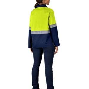 Traffic Premium Two-Tone Hi-Viz Reflective Jacket