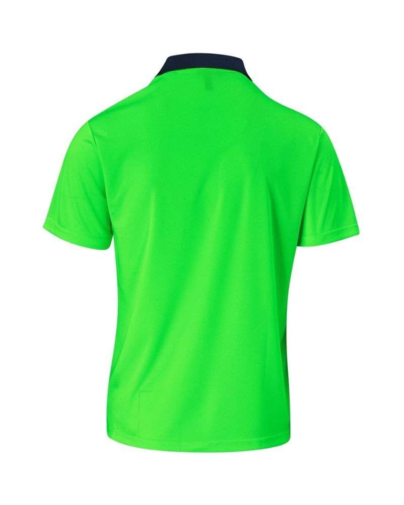 Inspector Two-Tone Hi-Viz Golf Shirt S-L - ZDI - Safety PPE & Uniforms ...