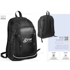 Preston Laptop Backpack – Black