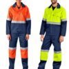 Traffic Premium Two-Tone Hi-Viz Reflective Jacket & Pants Combo