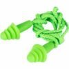 Pioneer Volume Reusable Earplugs Hi‑Vis Green One Size SNR32dB