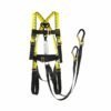 Dromex DFA-PN21 Full Body Harness Double Lanyard Yellow OS EN361/355