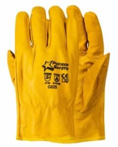 Pioneer Yellow Nappa Glove Cowhide