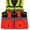 Pioneer Neo Explorer Vest Hi-Vis Lime/Orange S‑4XL ISO20471