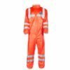 DuPont Tyvek 500HV Coverall High‑Viz Orange Type 5/6 Cat 3